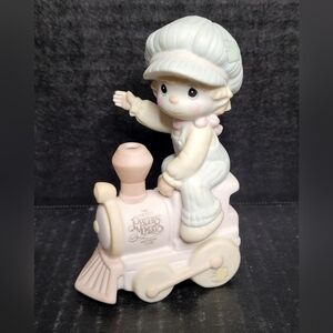 1992 Precious Moments All Aboard For Birthday Club Fun #B-0007